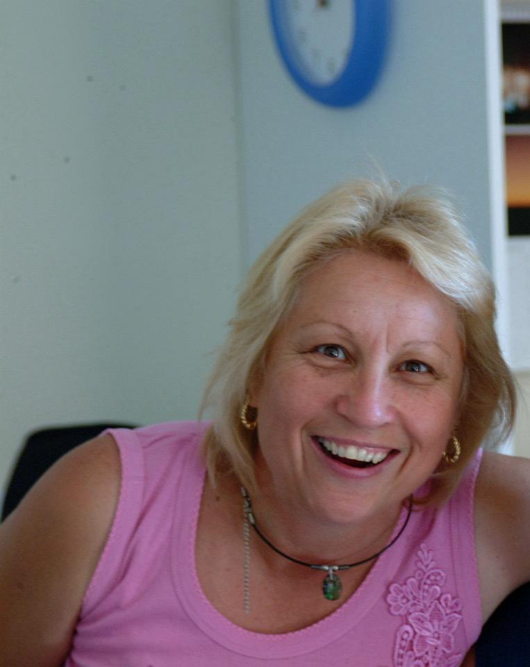 Basia Clarke, author of A Spelling Mistake